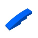 Slope Curved X No Studs Stud Holder With Symmetric Ridges