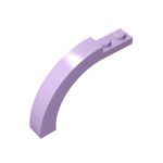 Brick Arch 1 x 6 x 3 1/3 Curved Top #15967 Lavender 10 pieces