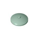 Dish 4 x 4 Inverted (Radar) With Solid Stud #3960 Sand Green 10 pieces