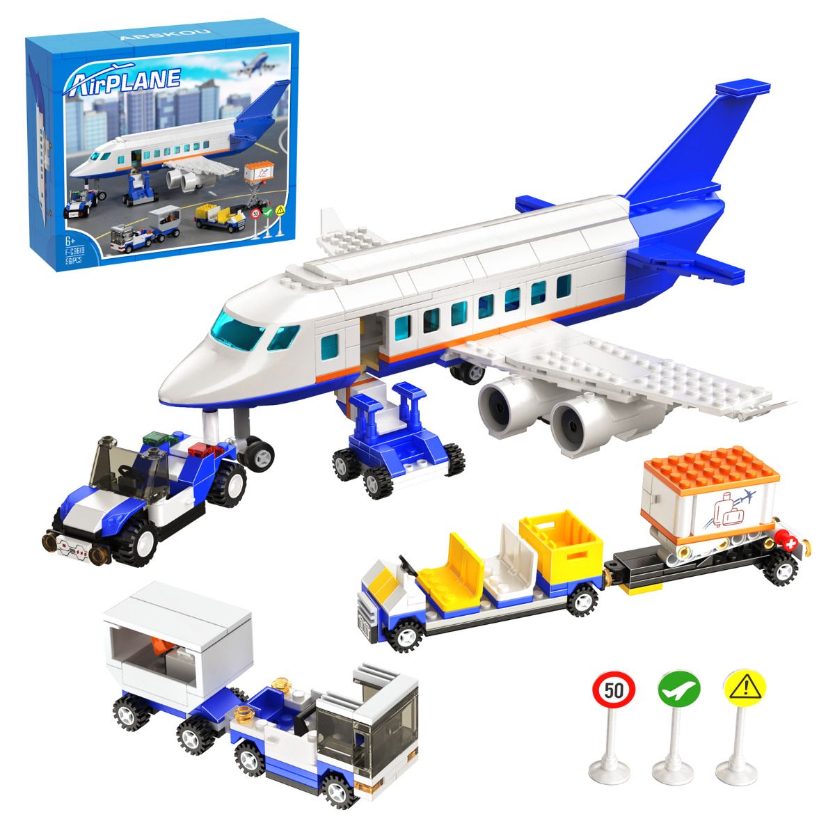 Passenger Plane 564 PCS