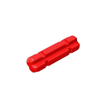 Technic Axle 2 Notched #32062 Red Premium Part 10 Pieces