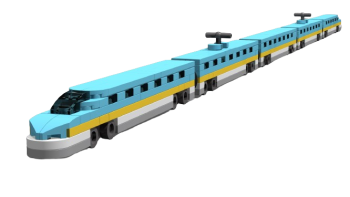 Microscale Japanese Bullet Train Shinkansen E5 series 285 PCS