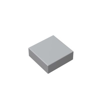 Flat Tile 1 x 1 #3070 Light Bluish Gray Premium Part 10 Pieces