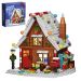 Christmas Gingerbread House with Electricity (small 689 PCS)