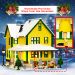 Christmas Home with Lights Free shipping