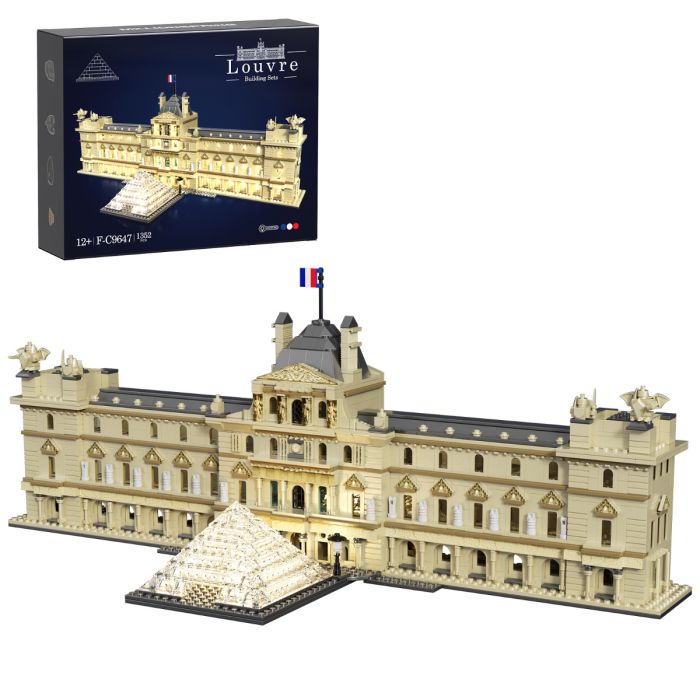 Le Louvre, Paris Museum (1353 PCS)