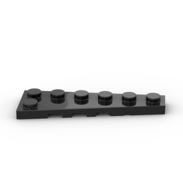 LEGO Compatible Parts - Wedge Plate 6 x 2 Right #78444