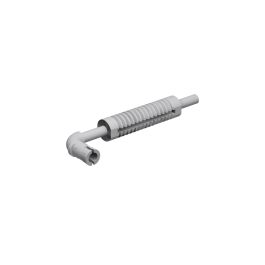 LEGO Compatible Parts - Exhaust Pipe with Technic Pin - Flat End 