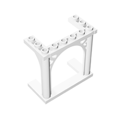 Brick Arch 3 x 6 x 5 Ornamented #19063 [Premium Part]