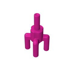 Plant, Tree Palm Top #2566 Magenta [Premium Part]