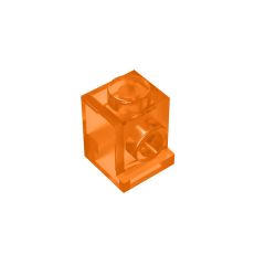 Brick Special 1 x 1 with Headlight and No Slot #4070 Trans-Orange Premium Bulk 1KG