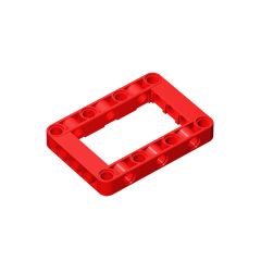 Liftarm, Modified Frame Thick 5 x 7 Open Center #64179 [Premium Part]