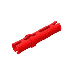 Technic Pin Long with Friction Ridges Lengthwise, 2 Center Slots #6558 [Premium Part]