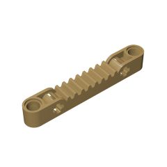 Technic Gear Rack 1 x 7 with Axle and Pin Holes #87761 [Premium Part]