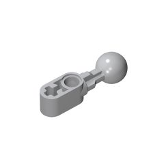 Beam 1 x 2 with Ball Joint Straight, Smooth Ball #64276 [Premium Part]