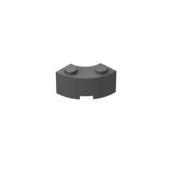 Brick Round Corner 2 x 2 Macaroni With Stud Notch And Reinforced Underside #85080